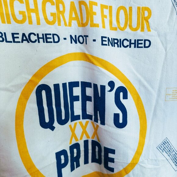Queen's Pride Vintage Flour sack, 100 pound size - Picture 8 of 8